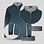 Camisa de Pesca Infantil Brk Azul Lisa Escamas Garateia com Proteção UV50+ - Imagem 3