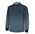 Camisa de Pesca Infantil Brk Azul Lisa Escamas Garateia com Proteção UV50+ - Imagem 5