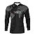 Camisa Manga Longa com Proteção UV50 Brk Preto Mapa Mundi 5 Marchas - Imagem 1