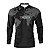 Camisa Manga Longa com Proteção UV50 Brk Preto Mapa Mundi 6 Marchas - Imagem 1