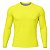 Camisa Segunda Pele Brk Clean Amarelo Neon com Proteção UV50 - Imagem 1