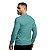 Camisa Segunda Pele Brk Clean Mescla Verde Água com Proteção UV50 - Imagem 5
