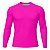 Camisa Segunda Pele Brk Clean Rosa Neon com Proteção UV50 - Imagem 1