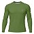Camisa Segunda Pele Brk Clean Verde Militar com Proteção UV50 - Imagem 1