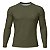 Camisa Segunda Pele Brk Clean Verde Militar Escuro com Proteção UV50 - Imagem 1