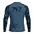 Camisa Segunda Pele Brk Discovery Azul Bussola Topografia com Proteção UV50 - Imagem 2