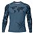 Camisa Segunda Pele Brk Discovery Azul Bussola Topografia com Proteção UV50 - Imagem 1