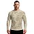 Camisa Segunda Pele Brk Discovery Bege Mapa Mundi com Proteção UV50 - Imagem 3
