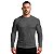 Camisa Segunda Pele Brk Discovery Cinza Mapa Mundi com Proteção UV50 - Imagem 3