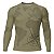 Camisa Segunda Pele Brk Discovery Marrom Mapa Mundi com Proteção UV50 - Imagem 1
