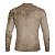 Camisa Segunda Pele Brk Discovery Bege Mapa Mundi com Proteção UV50 - Imagem 2