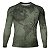 Camisa Segunda Pele Brk Discovery Verde Mapa Mundi com Proteção UV50 - Imagem 1