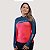 Camisa de Pesca Feminina Brk com Capuz Hybrid Red Blue Fishin com Proteção Solar UV50+ - Imagem 4