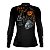 Camisa de Pesca Feminina Brk Halloween Esqueleto Pescador com Proteção UV50 - Imagem 3