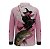 Camisa de Pesca Infantil Brk Branca e Rosa Bruxa com Proteção UV50 - Imagem 2
