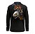 Camisa de Pesca Infantil Brk Halloween Caveira de Peixe com Proteção UV50 - Imagem 2