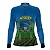 Camisa UV50 Agro Feminina Brk Eu Sou do Agro Azul Drone - Imagem 2