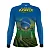 Camisa UV50 Agro Feminina Brk Eu Sou do Agro Azul Drone - Imagem 3