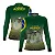 Camisa UV50 Agro Feminina Brk Eu Sou do Agro Verde Drone - Imagem 1
