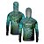 Camisa de Pesca Brk com Luva e Capuz Hybrid Mapa Brasil com Proteção Solar UV50+ - Imagem 1