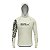 Camisa de Pesca Brk com Luva e Capuz Hybrid Essencial Maori Bege com Proteção Solar UV50+ - Imagem 2
