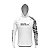 Camisa de Pesca Brk com Luva e Capuz Hybrid Branca Maori com Proteção Solar UV50+ - Imagem 2