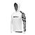 Camisa de Pesca Brk com Luva e Capuz Hybrid Branca Maori com Proteção Solar UV50+ - Imagem 4