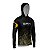 Camisa de Pesca Brk com Luva e Capuz Hybrid Camuflado Preto e Bege com Proteção Solar UV50+ - Imagem 5