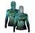 Camisa de Pesca Feminina Brk com Luva e Capuz Hybrid Mapa Brasil com Proteção Solar UV50+ - Imagem 1