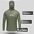 Camisa FusionX Maori Tribal Verde BRK com Proteção Solar UV50+ - Imagem 4