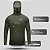 Camisa FusionX Maori Verde Musgo Tucunaré Tribal BRK com Proteção Solar UV50+ - Imagem 4