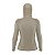 Camisa FusionX Feminina Maori Tribal Bege BRK com Proteção Solar UV50+ - Imagem 3