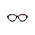 Armação para óculos de Grau Gustavo Eyewear G72 5. Cor: Animal print e preto. Haste animal print. - Imagem 1