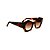 Óculos de Sol Gustavo Eyewear G108 7. Cor: Animal print. Haste animal print. Lentes marrom. - Imagem 2