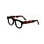 Armação para óculos de Grau Gustavo Eyewear G14 8. Cor: Preto. Haste animal print. - Imagem 3