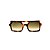 Óculos de Sol Gustavo Eyewear G114 2. Cor: Animal print. Haste animal print. Lentes marrom. - Imagem 1