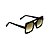 Óculos de Sol Gustavo Eyewear G114 10. Cor: Preto. Haste preta. Lentes cinza. - Imagem 2
