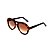 Óculos de Sol Gustavo Eyewear G113 5. Cor: Animal print. Haste animal print. Lentes marrom. - Imagem 3