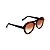 Óculos de Sol Gustavo Eyewear G113 5. Cor: Animal print. Haste animal print. Lentes marrom. - Imagem 2