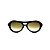 Óculos de Sol Gustavo Eyewear G113 7. Cor: Preto. Haste preta. Lentes marrom. - Imagem 1