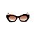 Óculos de Sol Gustavo Eyewear G92 2. Cor: Animal print. Haste animal print. Lentes marrom. - Imagem 1