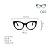 Armação para óculos de Grau Gustavo Eyewear G65 1. Cor: Animal print. Haste animal print. - Imagem 4