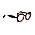 Óculos de Grau Gustavo Eyewear G123 5 em Animal Print e preto, hastes animal print. Clássico - Imagem 2