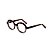 Armação para óculos de Grau Gustavo Eyewear G121 4. Cor: Animal print e fumê translúcido. Haste animal print. - Imagem 3