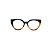 Armação para óculos de Grau Gustavo Eyewear G117 3. Cor: Azul e âmbar translúcido. Haste animal print. - Imagem 1