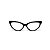 Armação para óculos de Grau Gustavo Eyewear G129 6. Cor: Preto. Haste preta. - Imagem 1