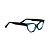 Armação para óculos de Grau Gustavo Eyewear G129 9. Cor: Verde translúcido. Haste preta. - Imagem 2