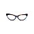 Armação para óculos de Grau Gustavo Eyewear G129 11. Cor: animal print e azul translúcido. Haste animal print. - Imagem 1