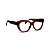 Armação para óculos de Grau Gustavo Eyewear G107 10. Cor: Âmbar translúcido. Haste animal print. - Imagem 2