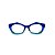 Armação para óculos de Grau Gustavo Eyewear G53 13. Cor: Azul opaco, azul e verde translúcido. Haste preta. - Imagem 1